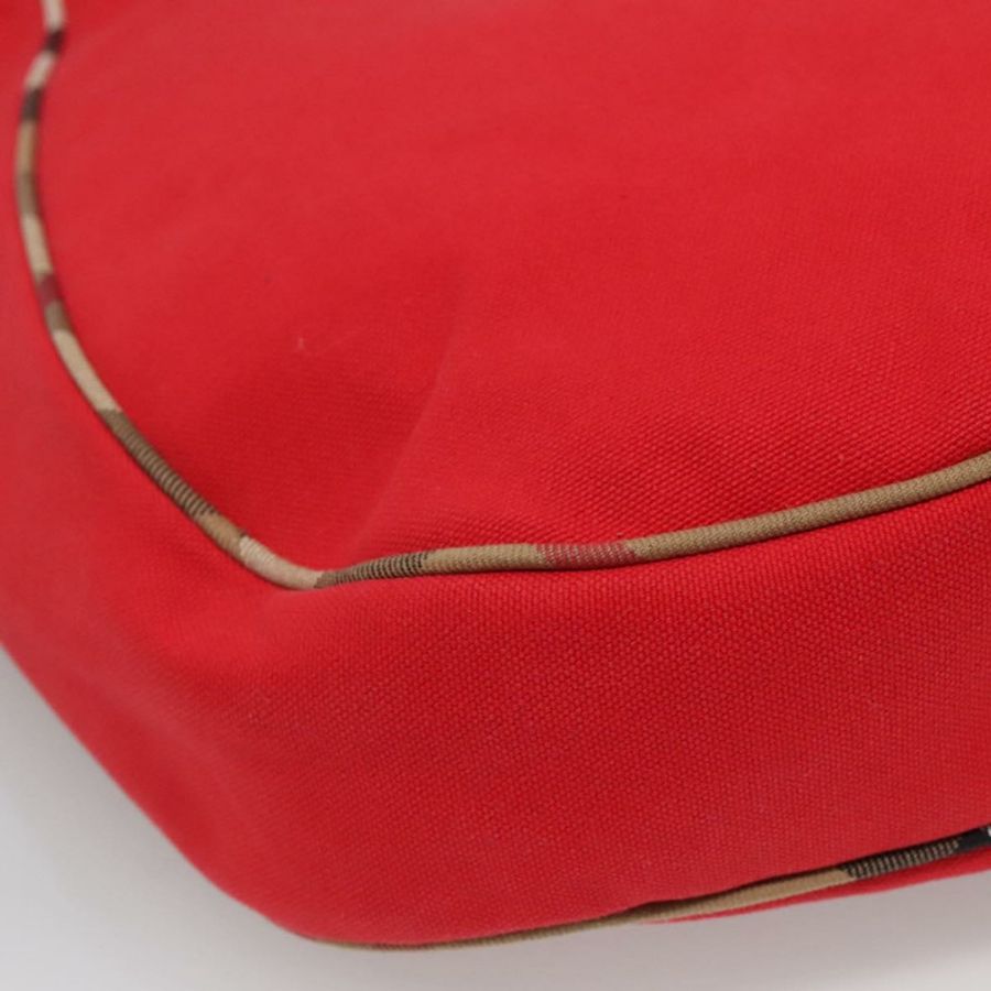 【日本直送】BURBERRY 紅色帆布單肩包 正品 ac3717-15