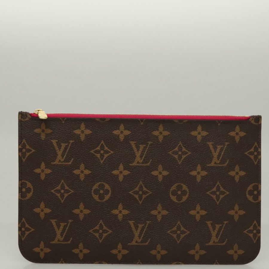 【日本直送】路易威登 Monogram V Line Neverfull MM 手提包 粉紅色 LV 正品 BD681A-28