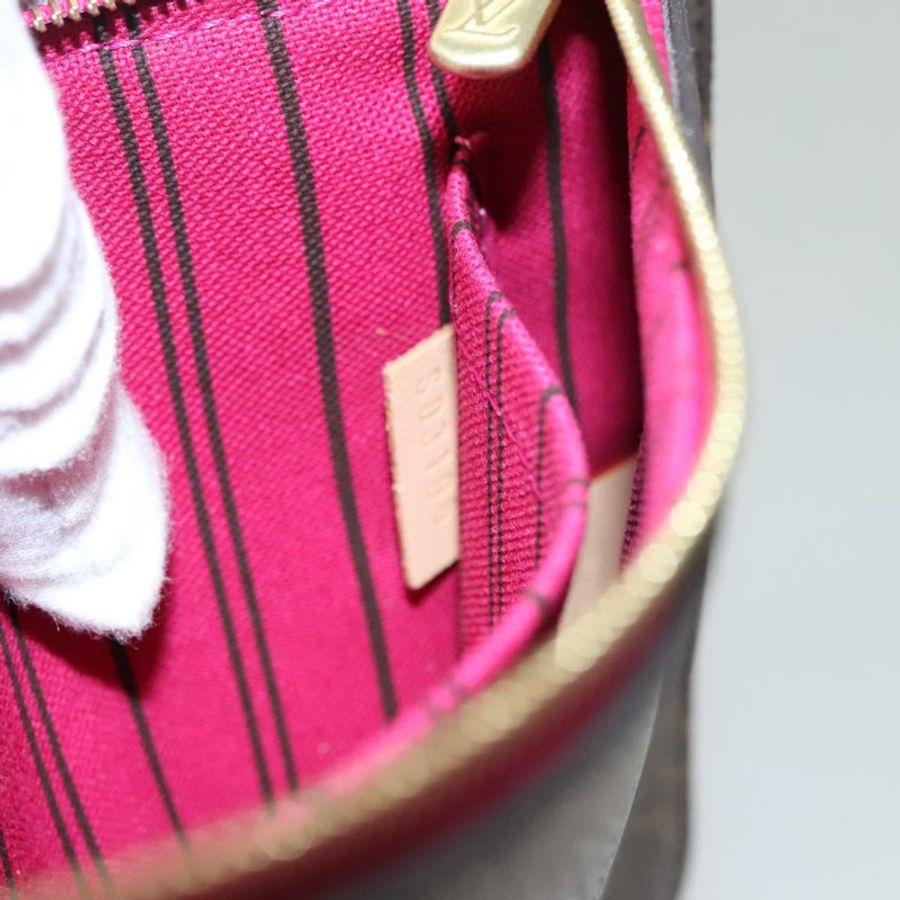 【日本直送】路易威登 Monogram V Line Neverfull MM 手提包 粉紅色 LV 正品 BD681A-37