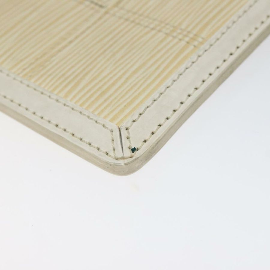 【日本直送】路易威登 Epi Stretch Delmonico 手拿包 米白色 M54603 LV 正品 EC848-7