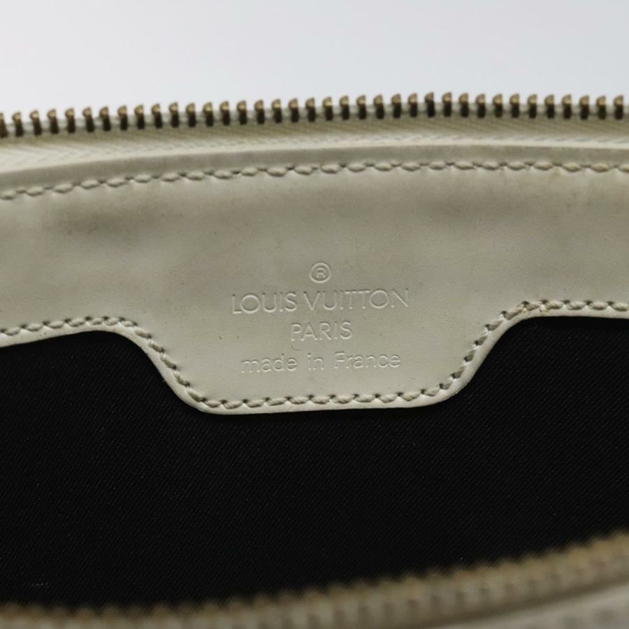 【日本直送】路易威登 Epi Stretch Delmonico 手拿包 米白色 M54603 LV 正品 EC848-9