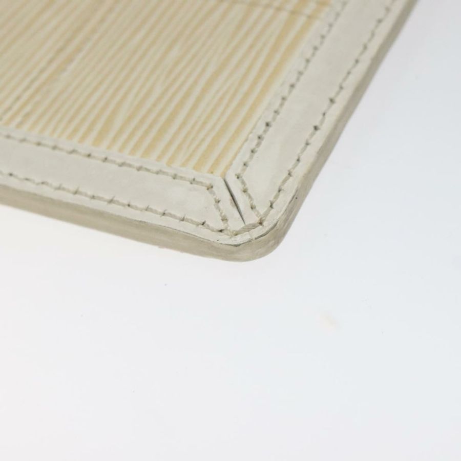 【日本直送】路易威登 Epi Stretch Delmonico 手拿包 米白色 M54603 LV 正品 EC848-16