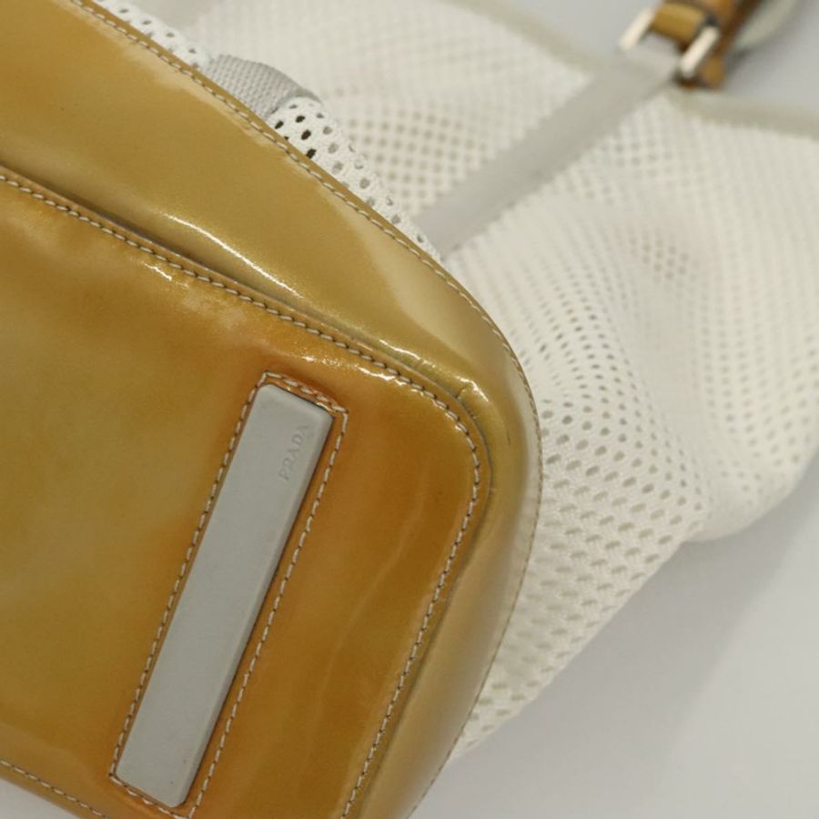 【日本直送】PRADA 單肩包 尼龍 白色 銀色 正品 hk2408-13