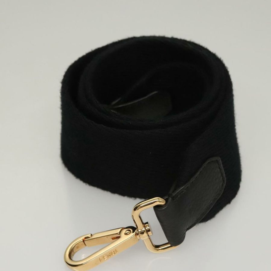 【日本直送】FENDI VERSACE 聯名款 Fenderche 帆布托特包,黑色,兩用款,正品 bs23664-21