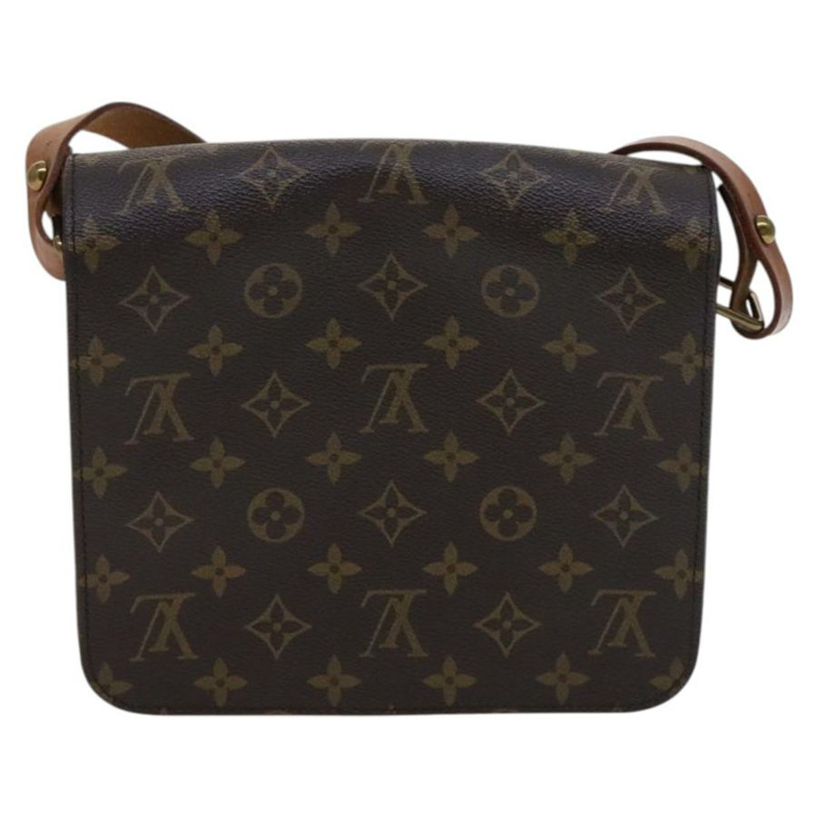 【日本直送】路易威登 Monogram Cartouchiere MM 肩背包 M51253 LV Auth MY282-1