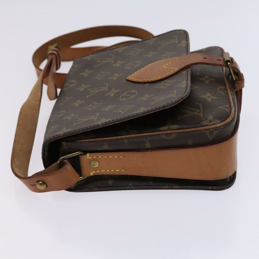 【日本直送】路易威登 Monogram Cartouchiere MM 肩背包 M51253 LV Auth MY282-3