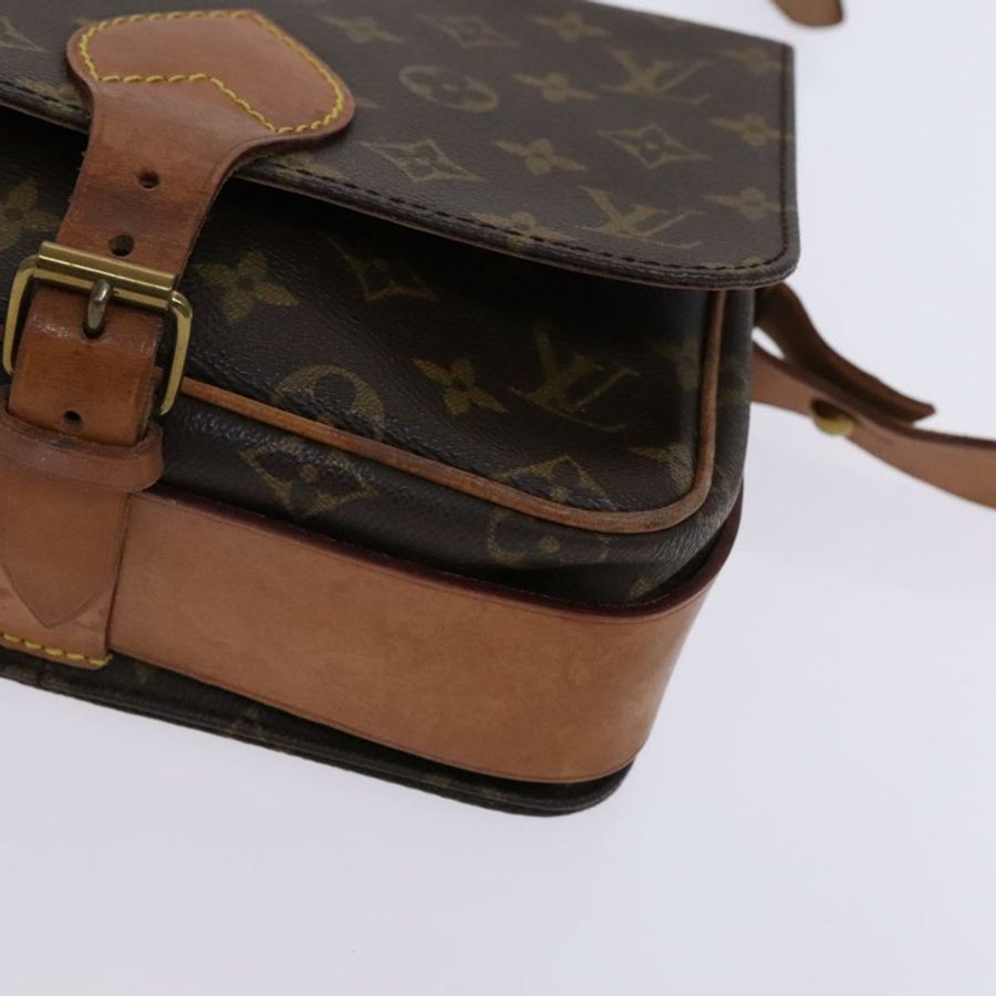 【日本直送】路易威登 Monogram Cartouchiere MM 肩背包 M51253 LV Auth MY282-13