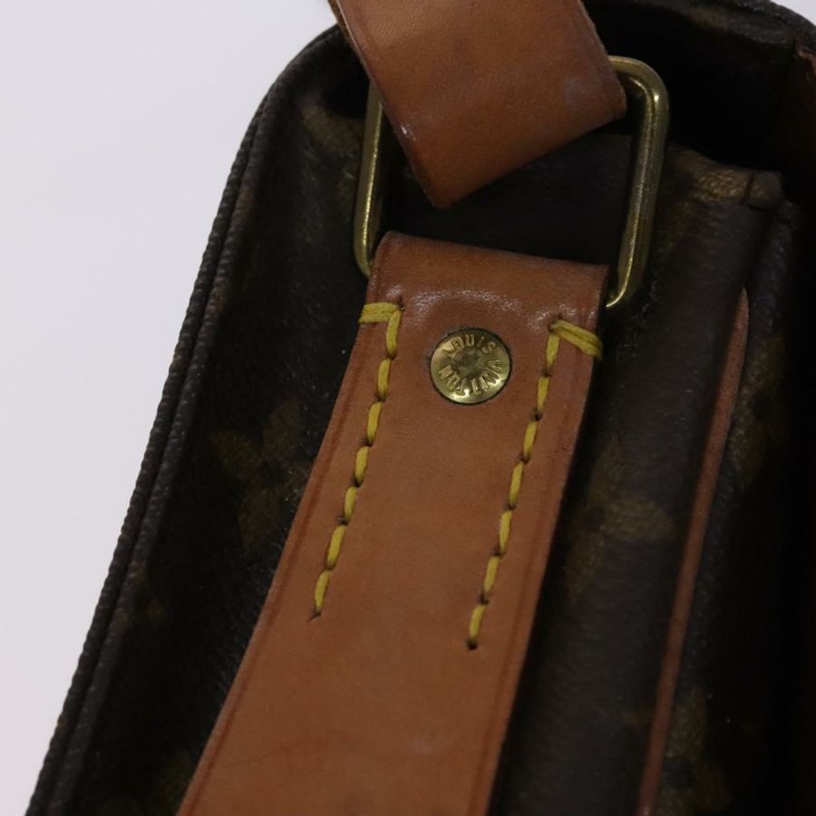 【日本直送】路易威登 Monogram Cartouchiere MM 肩背包 M51253 LV Auth MY282-17