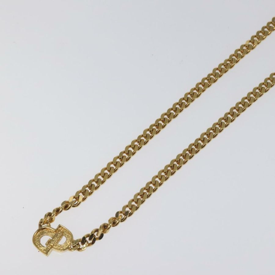 【日本直送】Christian Dior 項鍊 金屬 金 正品 MY248-8