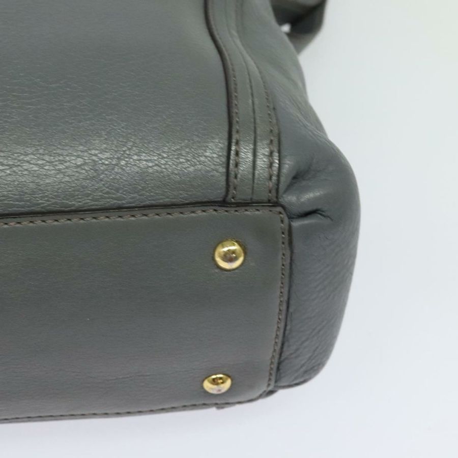【日本直送】MCM 手提包 皮革 兩用 灰色 金色 正品 MY375-17