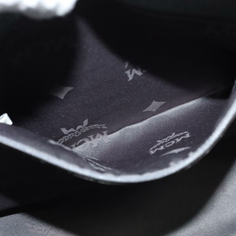 【日本直送】MCM 手提包 皮革 兩用 灰色 金色 正品 MY375-22
