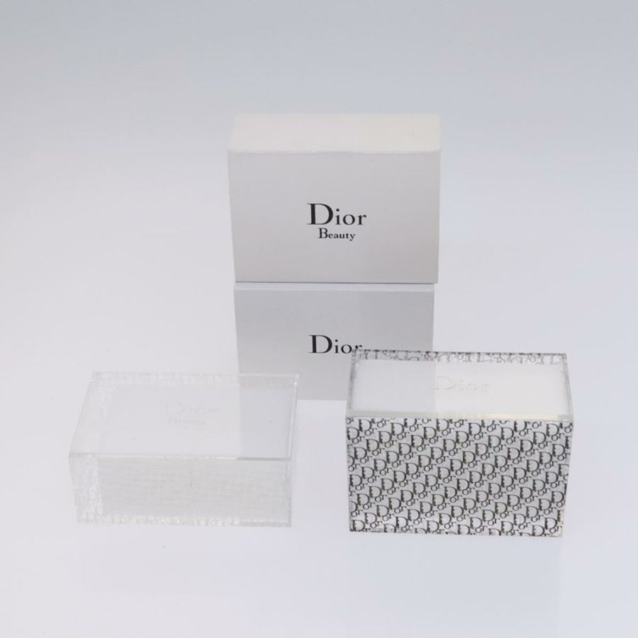 【日本直送】Christian Dior 透明塑膠盒 2 件組 透明正品 MY472-15