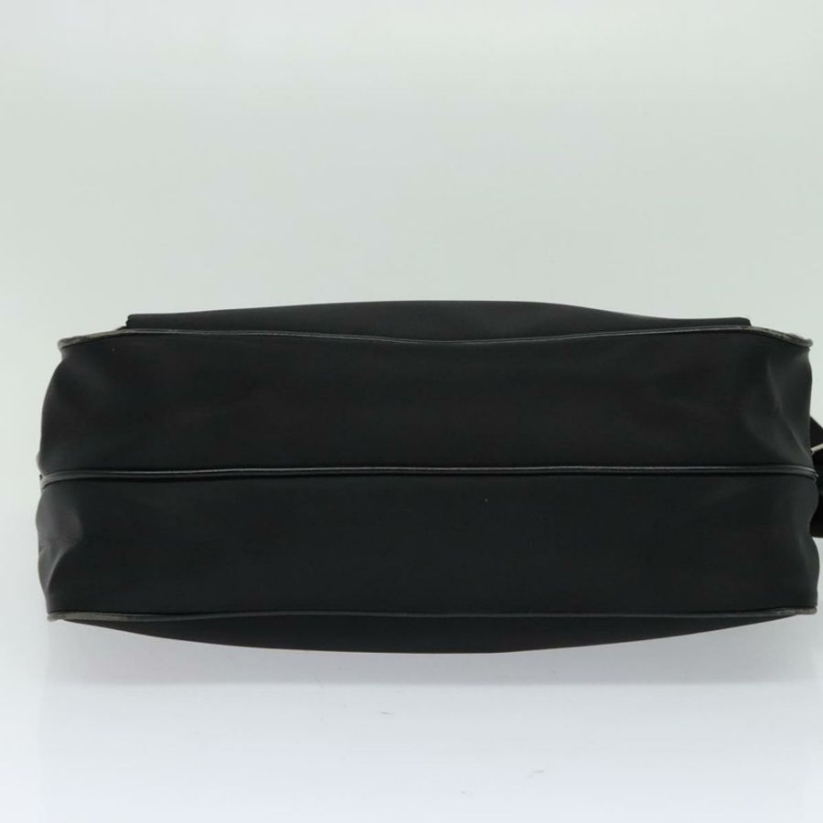 【日本直送】BURBERRY 黑標單肩包 尼龍 黑色 正品 106773-4