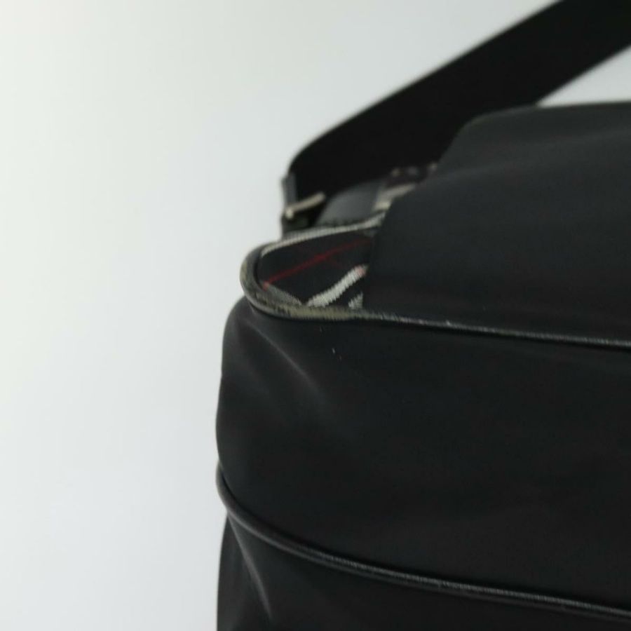 【日本直送】BURBERRY 黑標單肩包 尼龍 黑色 正品 106773-8