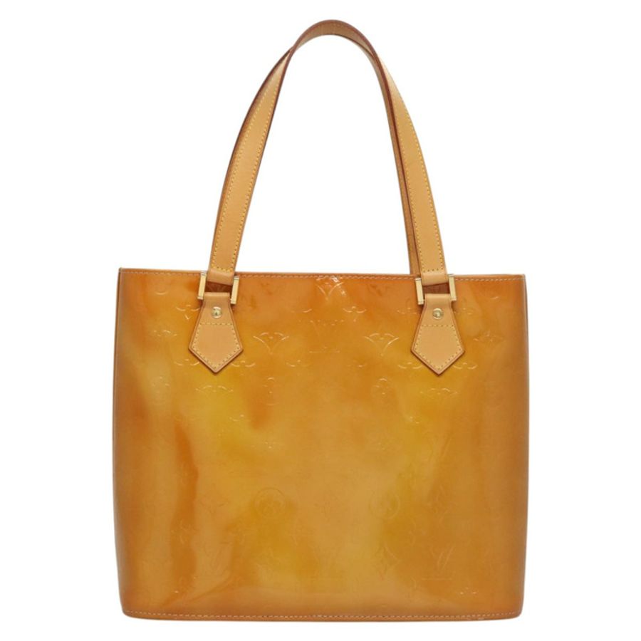 【日本直送】路易威登 Monogram Vernis Houston 手袋 Jaune M91121 LV 正品 BA914-1