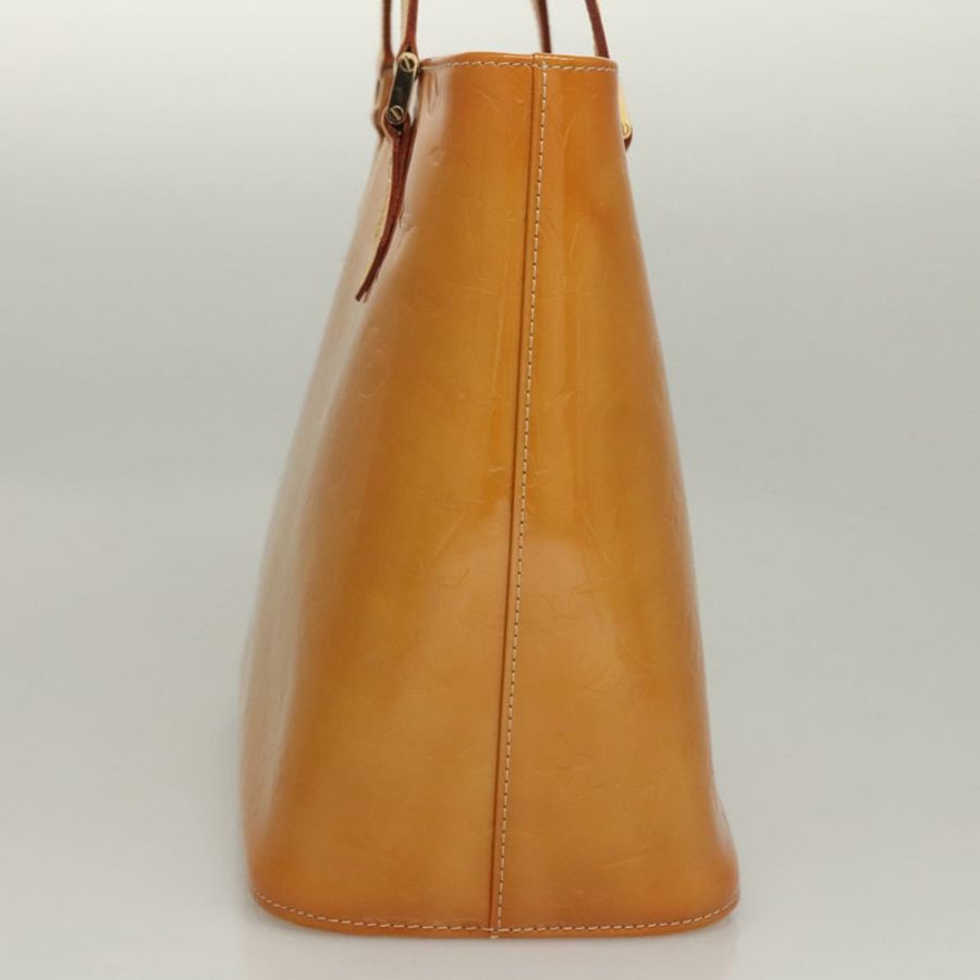 【日本直送】路易威登 Monogram Vernis Houston 手袋 Jaune M91121 LV 正品 BA914-3