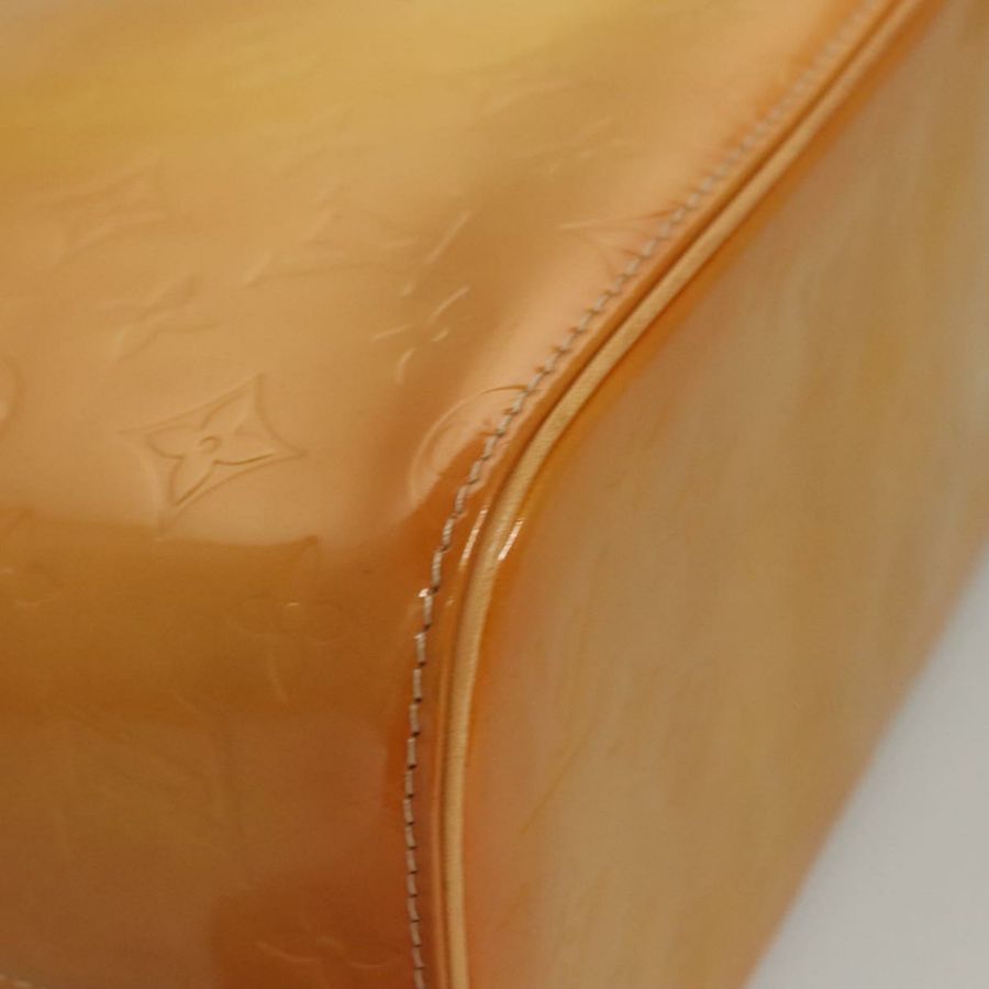 【日本直送】路易威登 Monogram Vernis Houston 手袋 Jaune M91121 LV 正品 BA914-8