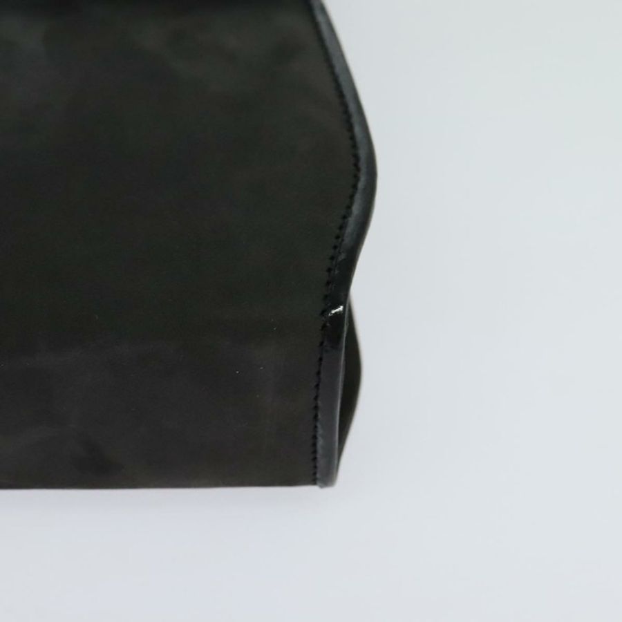 【日本直送】Salvatore Ferragamo 灰色麂皮單肩包 正品 BA862-15
