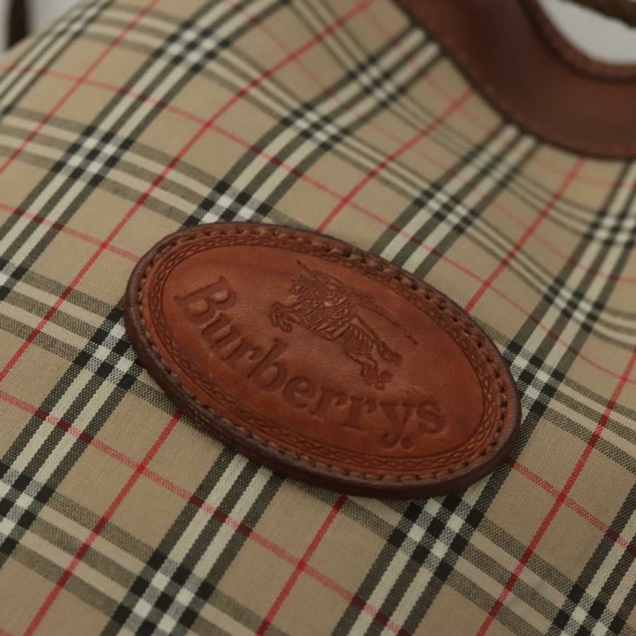 【日本直送】Burberrys Nova 格紋帆布米色單肩包 正品 sw231-9