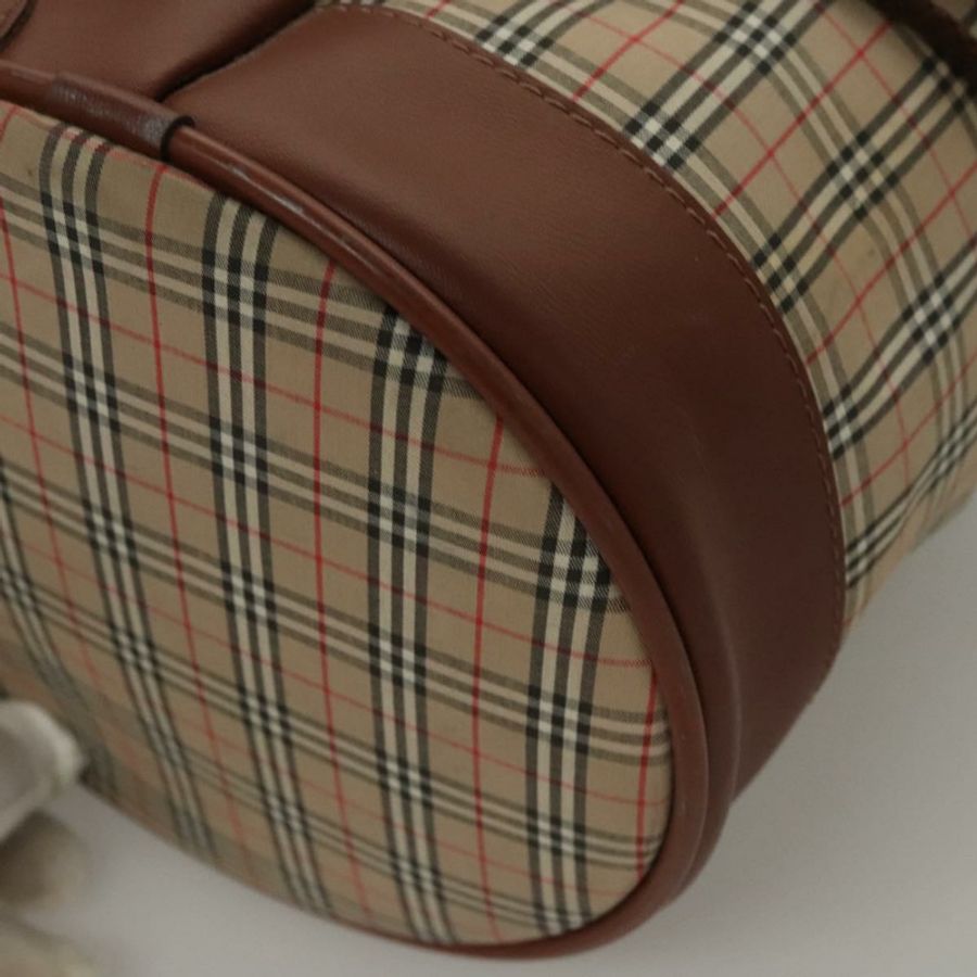 【日本直送】Burberrys Nova 格紋帆布米色單肩包 正品 sw231-13