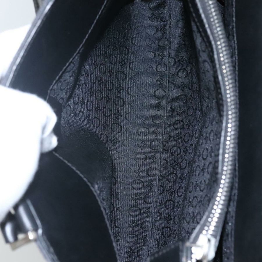 【日本直送】CELINE C Macadam 帆布手提包 黑色 正品 sw213-9