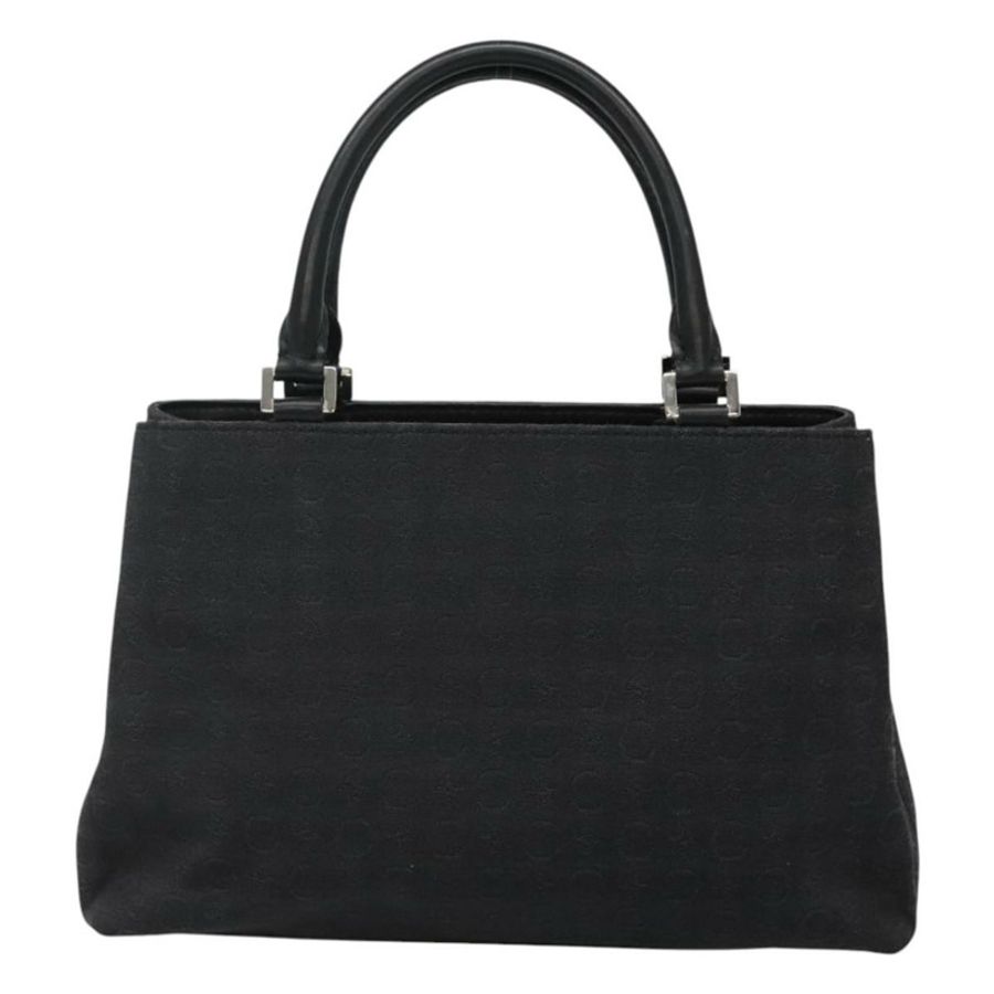 【日本直送】CELINE C Macadam 帆布手提包 黑色 正品 sw213-12