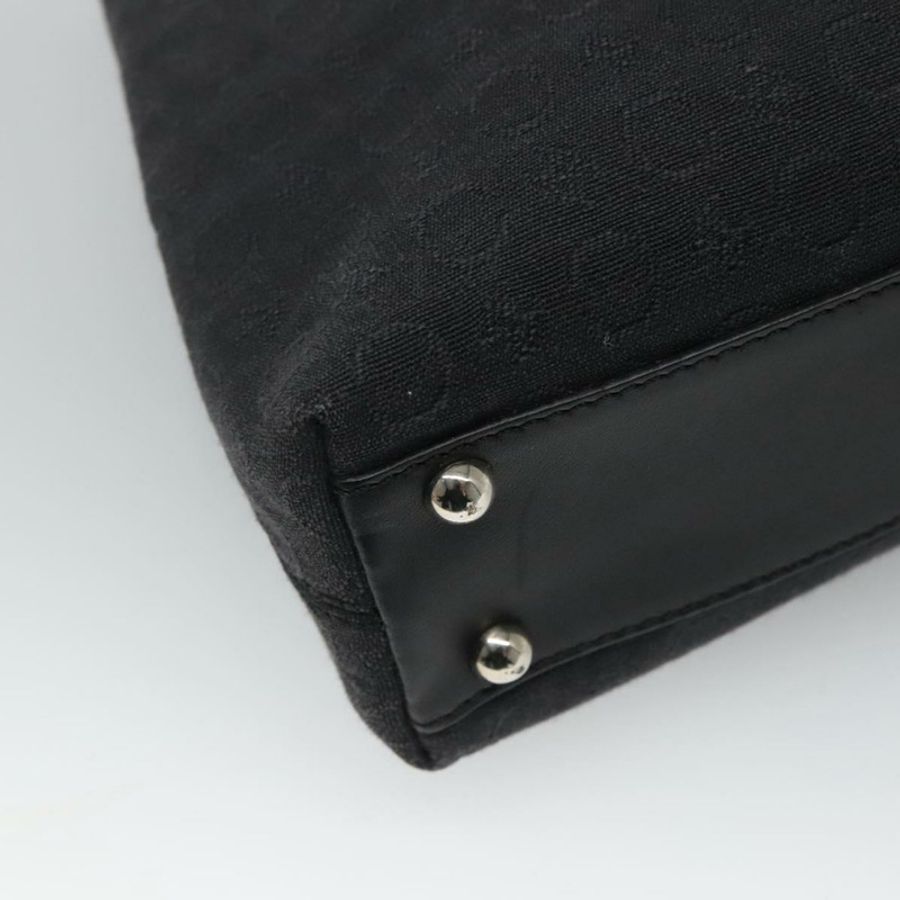 【日本直送】CELINE C Macadam 帆布手提包 黑色 正品 sw213-15