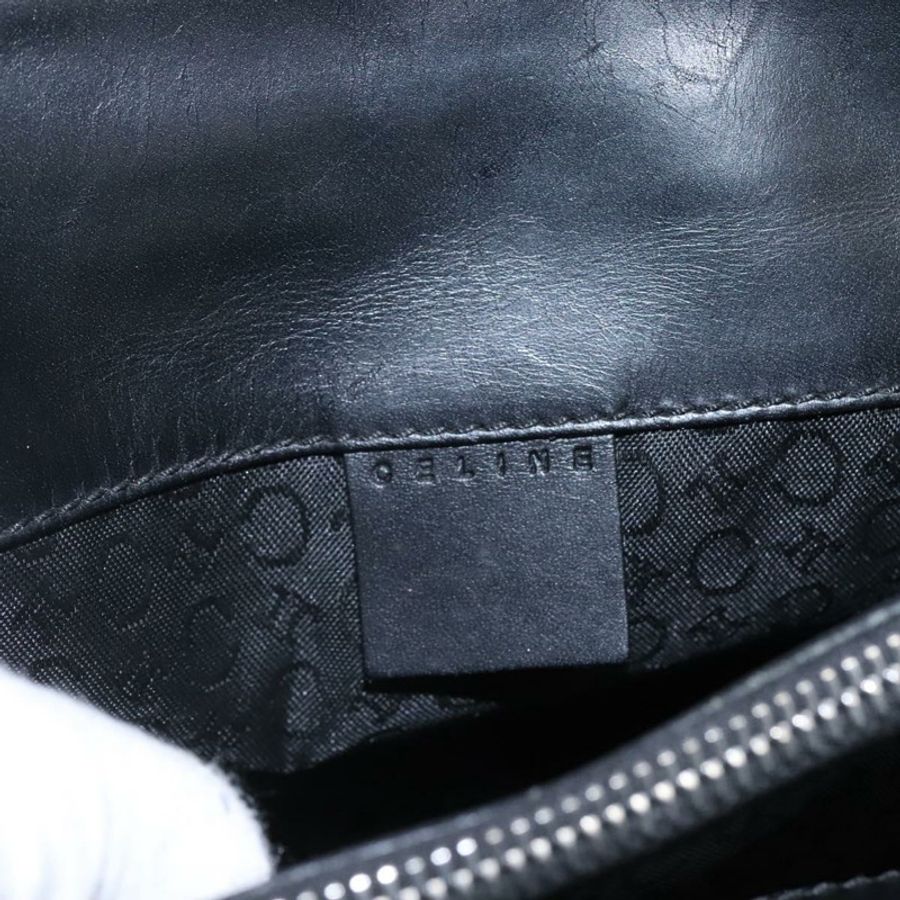 【日本直送】CELINE C Macadam 帆布手提包 黑色 正品 sw213-17