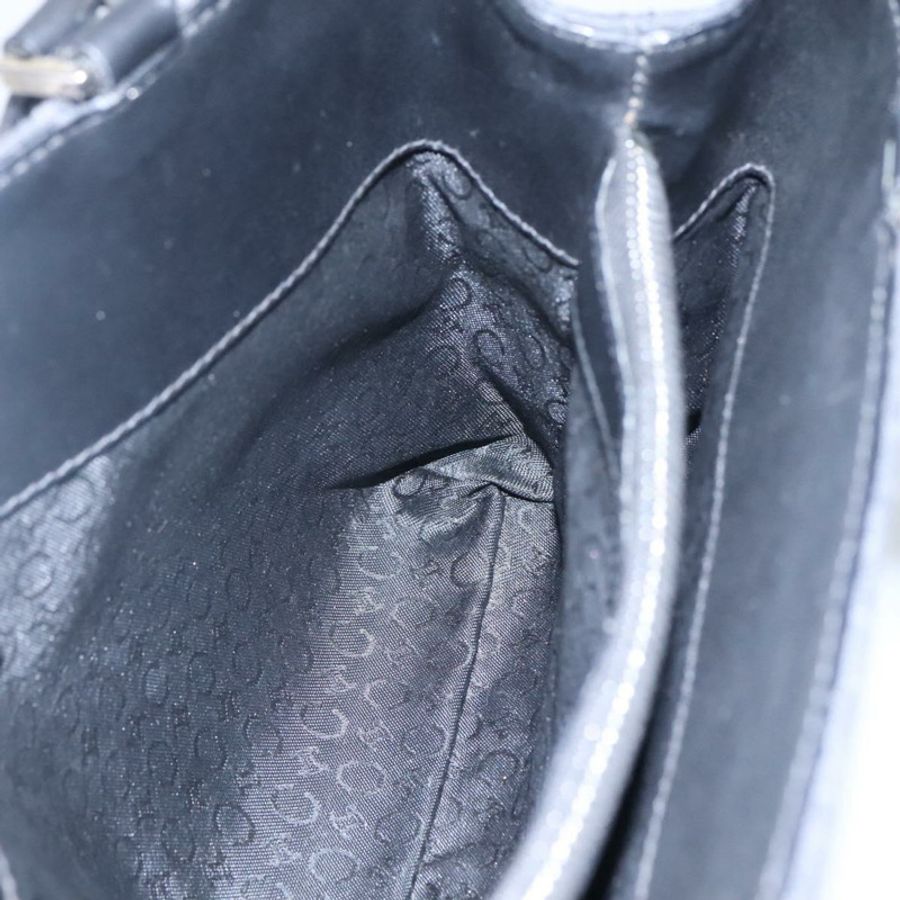 【日本直送】CELINE C Macadam 帆布手提包 黑色 正品 sw213-18