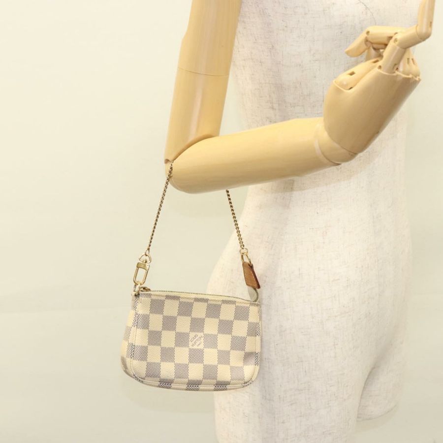 【日本直送】路易威登 Damier Azur 迷你手拿包配件包 N63005 正品 sw224-21
