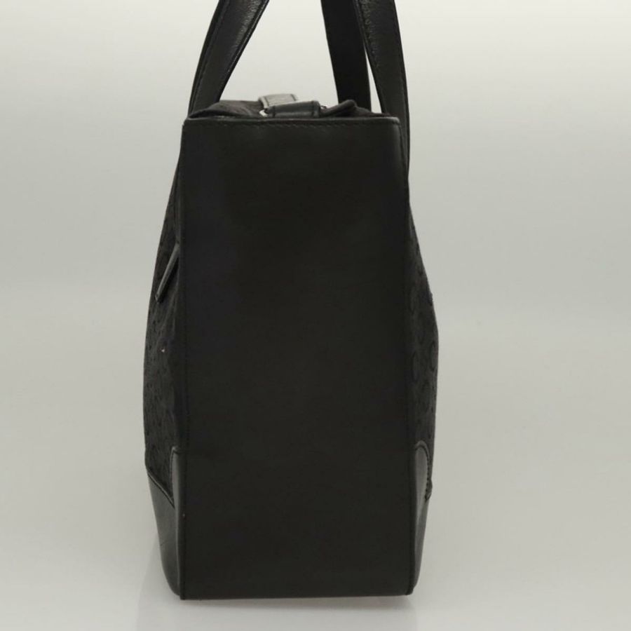【日本直送】CELINE C Macadam 帆布手提包 黑色 正品 sw212-2