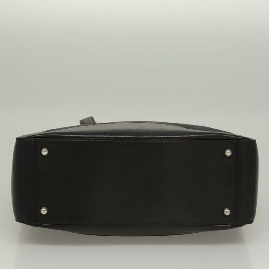 【日本直送】CELINE C Macadam 帆布手提包 黑色 正品 sw212-4