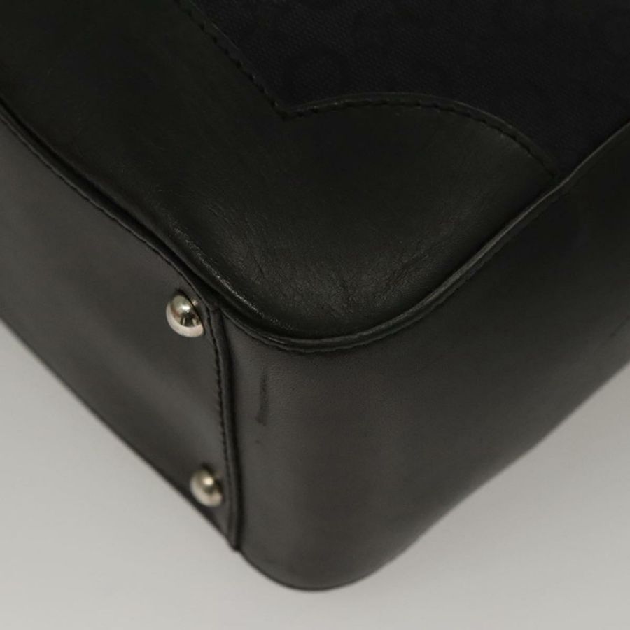 【日本直送】CELINE C Macadam 帆布手提包 黑色 正品 sw212-15