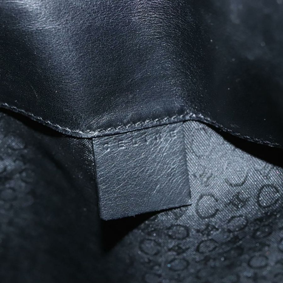 【日本直送】CELINE C Macadam 帆布手提包 黑色 正品 sw212-16