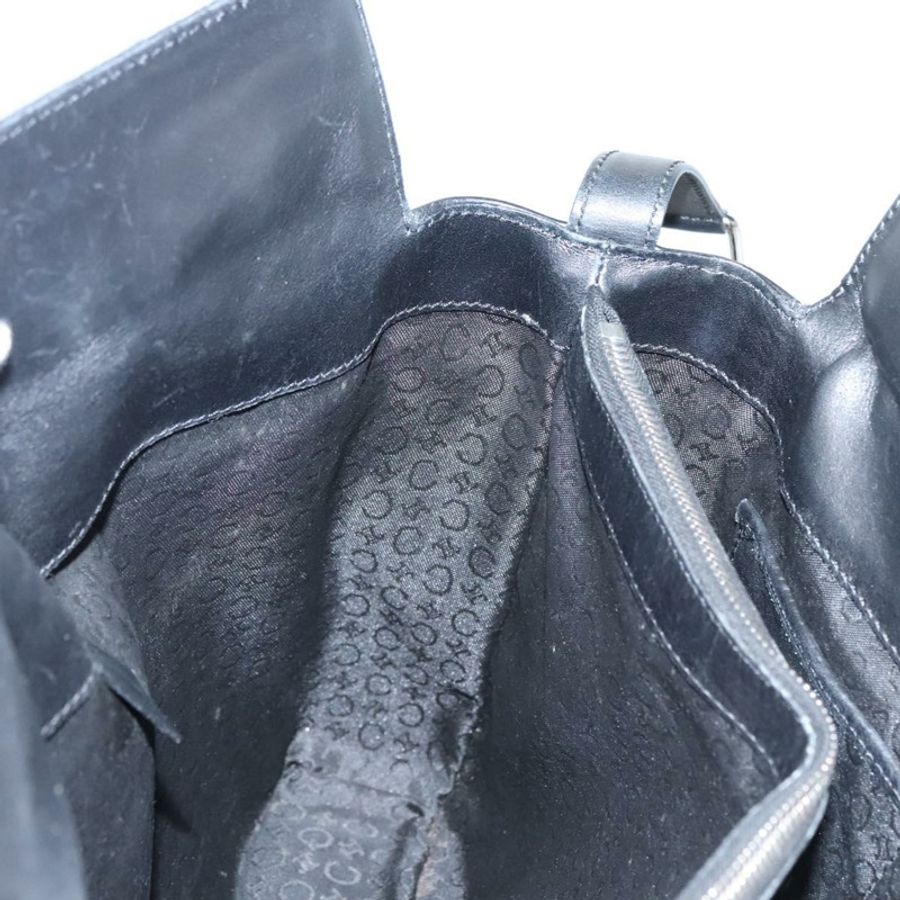 【日本直送】CELINE C Macadam 帆布手提包 黑色 正品 sw212-17