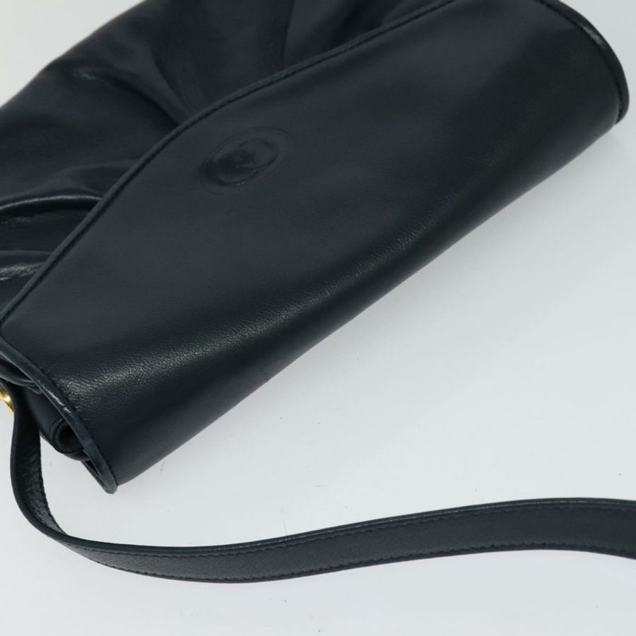 【日本直送】GUCCI 海軍藍真皮單肩包 正品 BA849-5