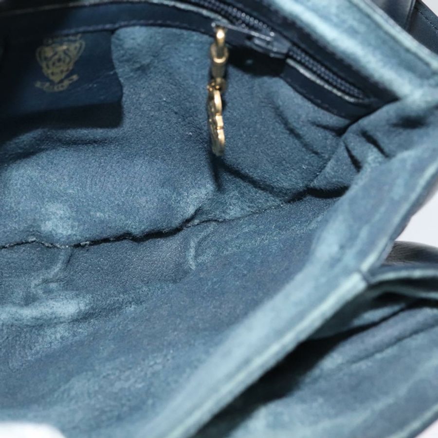 【日本直送】GUCCI 海軍藍真皮單肩包 正品 BA849-18