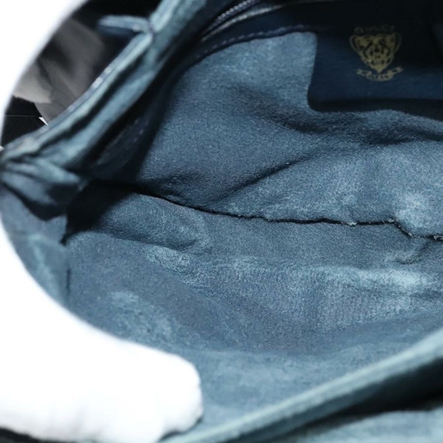 【日本直送】GUCCI 海軍藍真皮單肩包 正品 BA849-19