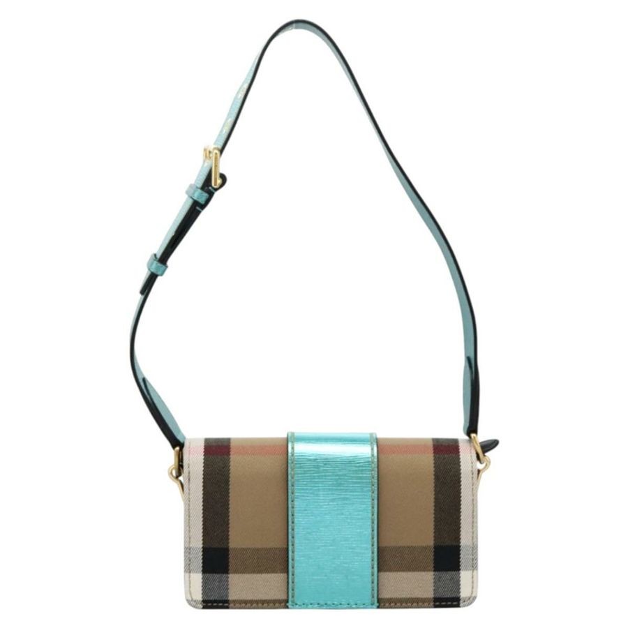 【日本直送】BURBERRY Nova 格紋帆布雙肩包 米色 正品 116187-1