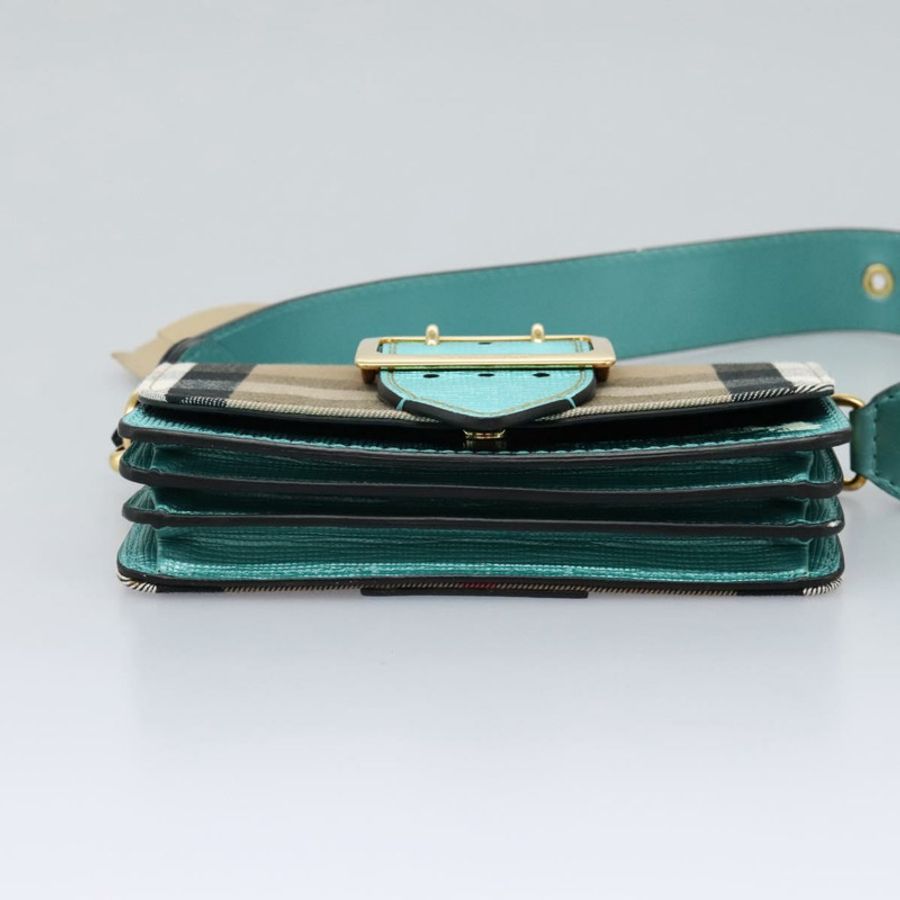 【日本直送】BURBERRY Nova 格紋帆布雙肩包 米色 正品 116187-4
