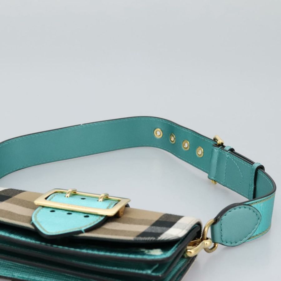 【日本直送】BURBERRY Nova 格紋帆布雙肩包 米色 正品 116187-7