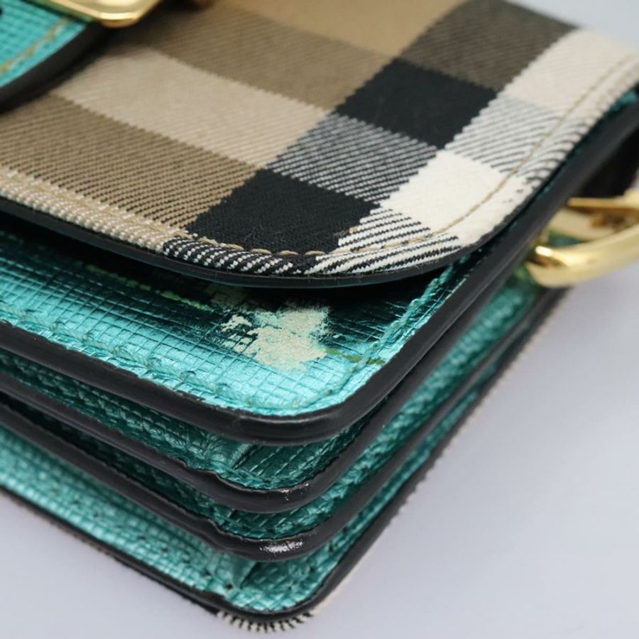 【日本直送】BURBERRY Nova 格紋帆布雙肩包 米色 正品 116187-13