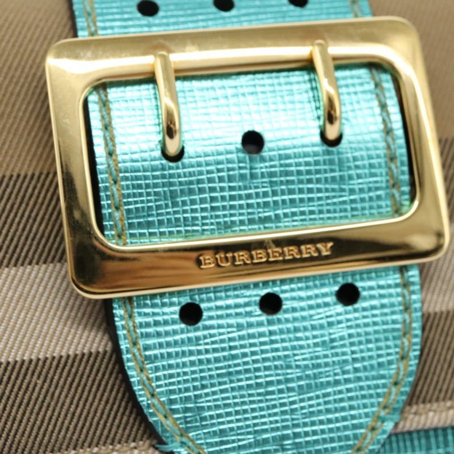 【日本直送】BURBERRY Nova 格紋帆布雙肩包 米色 正品 116187-17