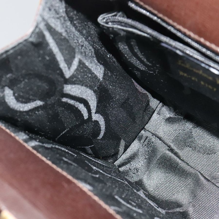 【日本直送】Salvatore Ferragamo 手提包 皮革 兩用 棕色 金色 正品 BD1172-17