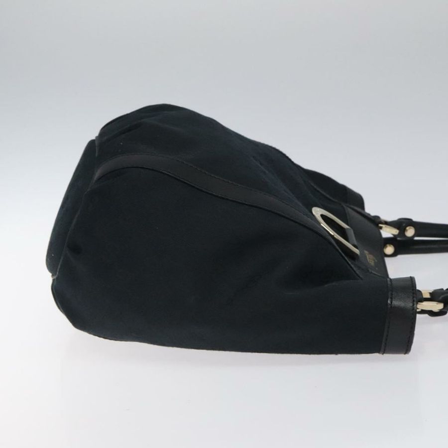 【日本直送】GUCCI GG帆布托特包 黑色金色 211982 正品 116603-2