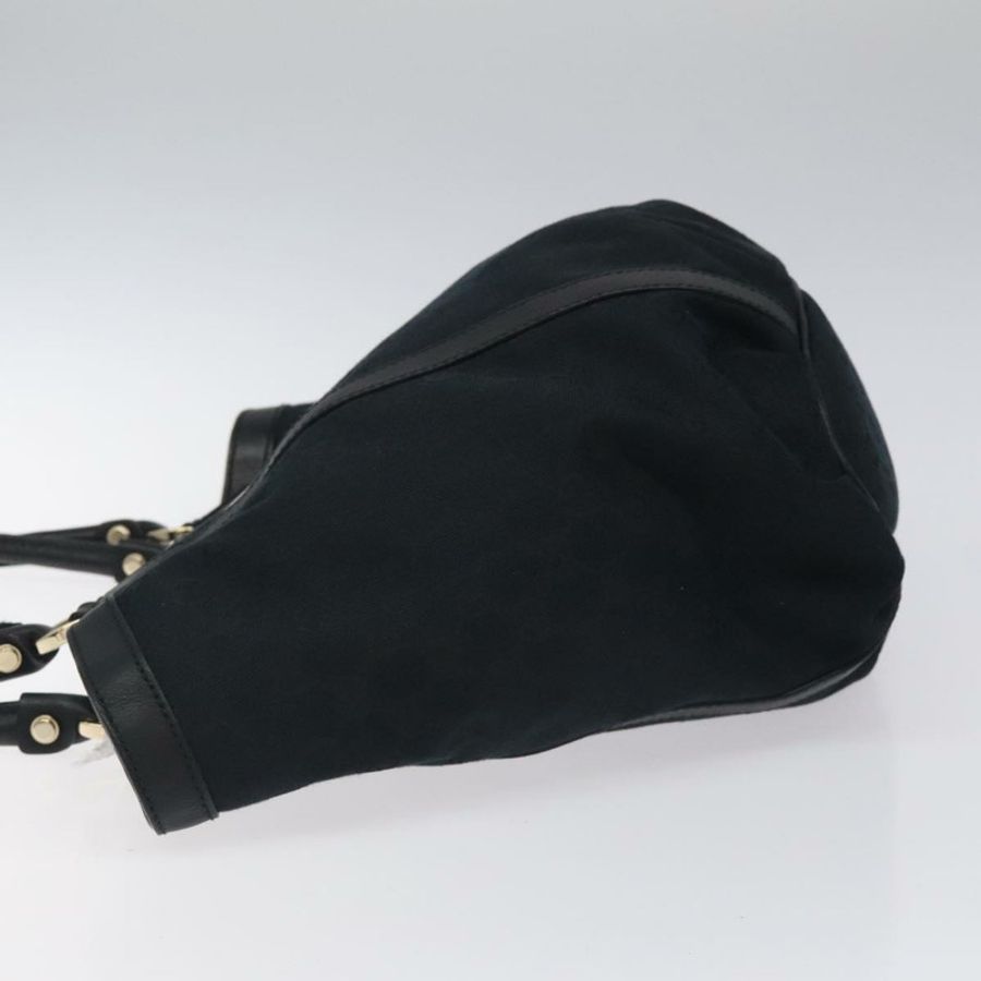 【日本直送】GUCCI GG帆布托特包 黑色金色 211982 正品 116603-3