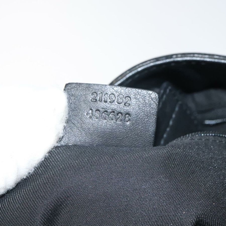 【日本直送】GUCCI GG帆布托特包 黑色金色 211982 正品 116603-11