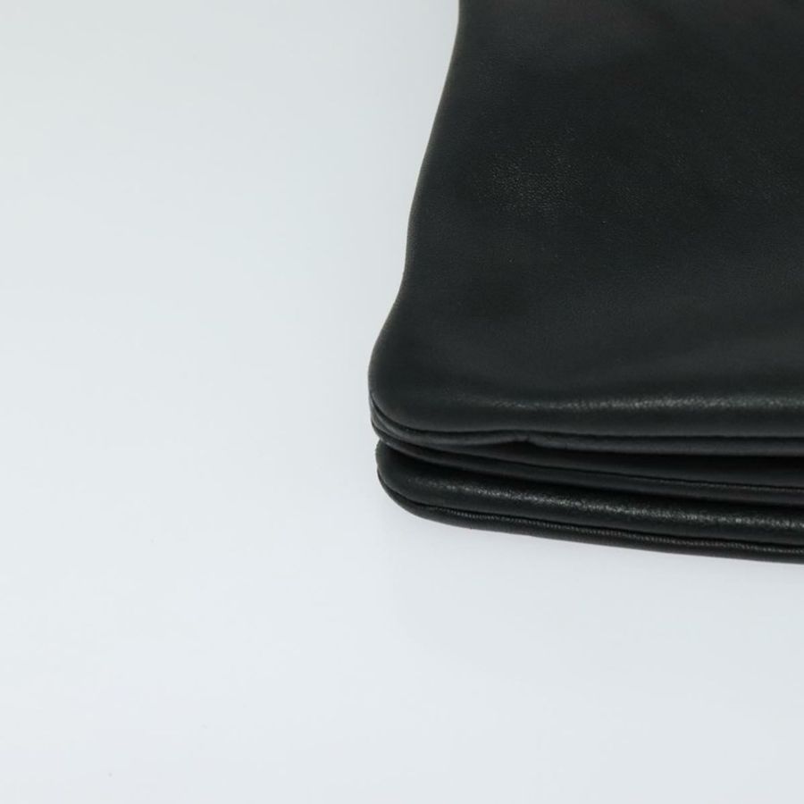 【日本直送】CELINE Trio 手提包 肩背包 皮革 黑色 金色 正品 ki5590-14