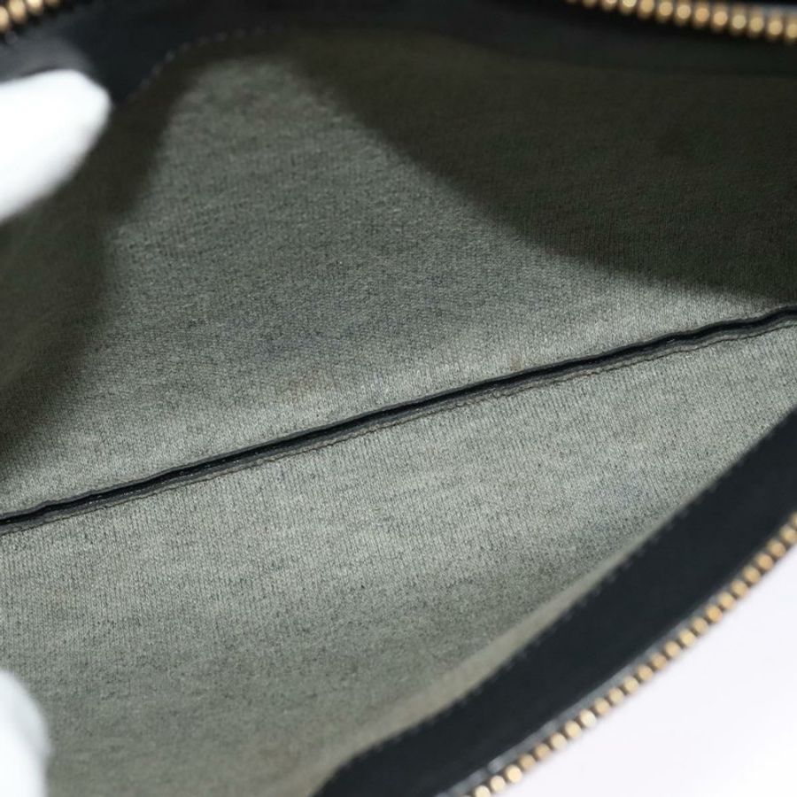 【日本直送】CELINE Trio 手提包 肩背包 皮革 黑色 金色 正品 ki5590-30