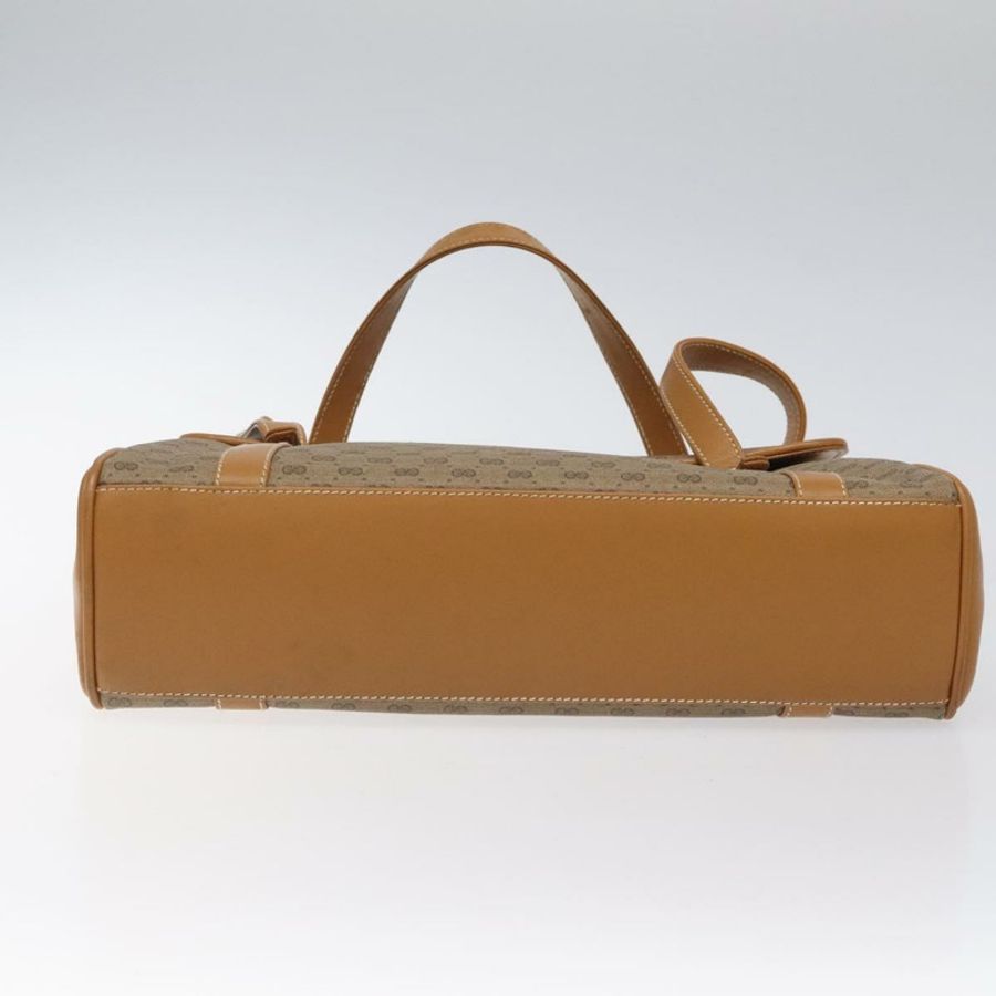 【日本直送】GUCCI Micro GG Supreme 手提包 PVC 米色 金色 000 406 4857 正品 ki5660-4